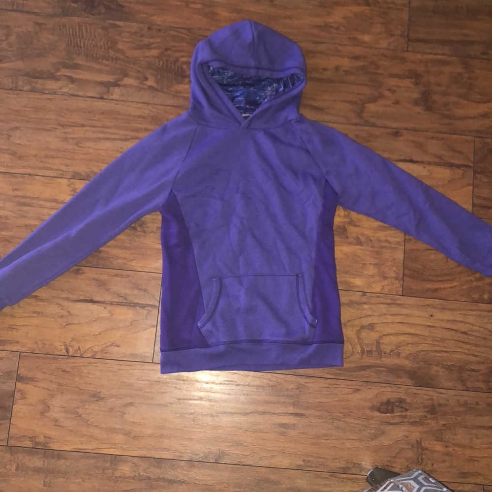 Purple hoodie